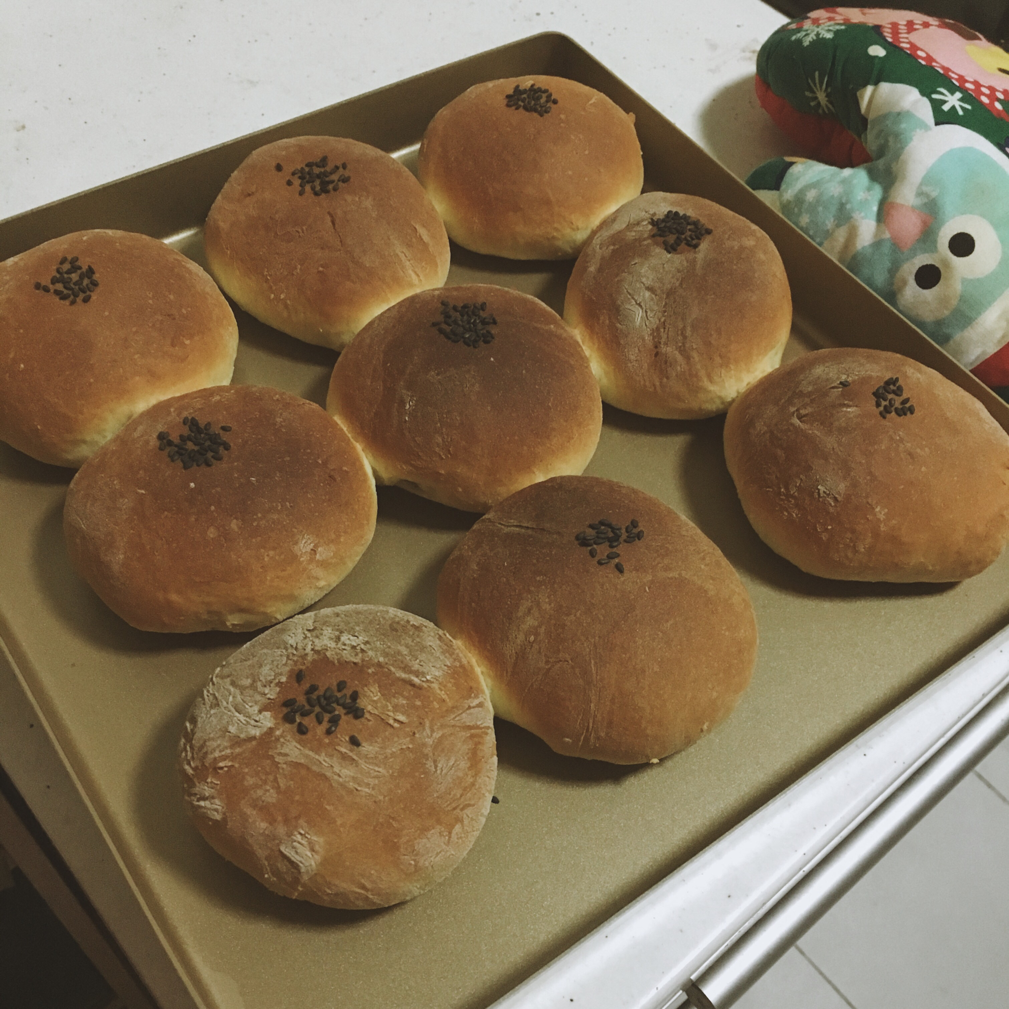 日式传统红豆面包