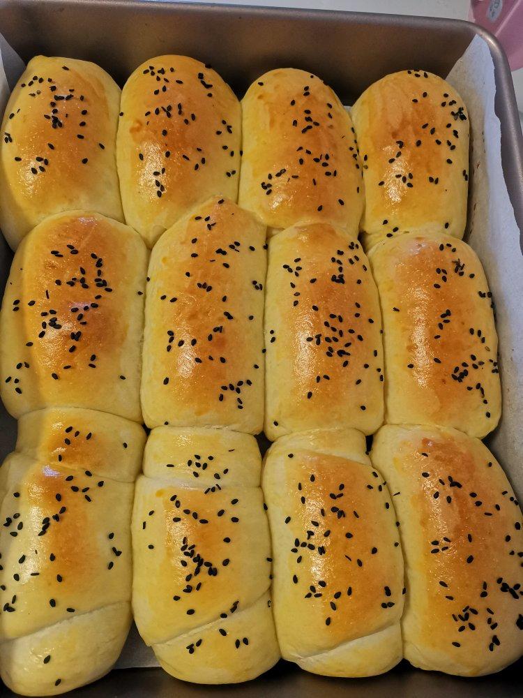 蜂蜜淡奶油面包#美味排包#