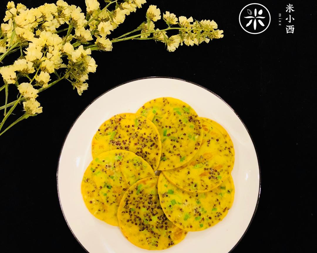 藜麦蛋饼的做法