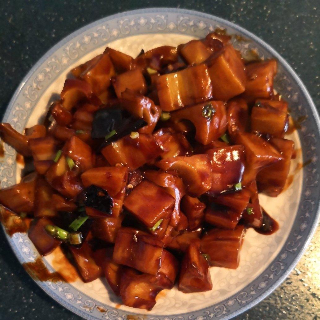 糖醋藕丁