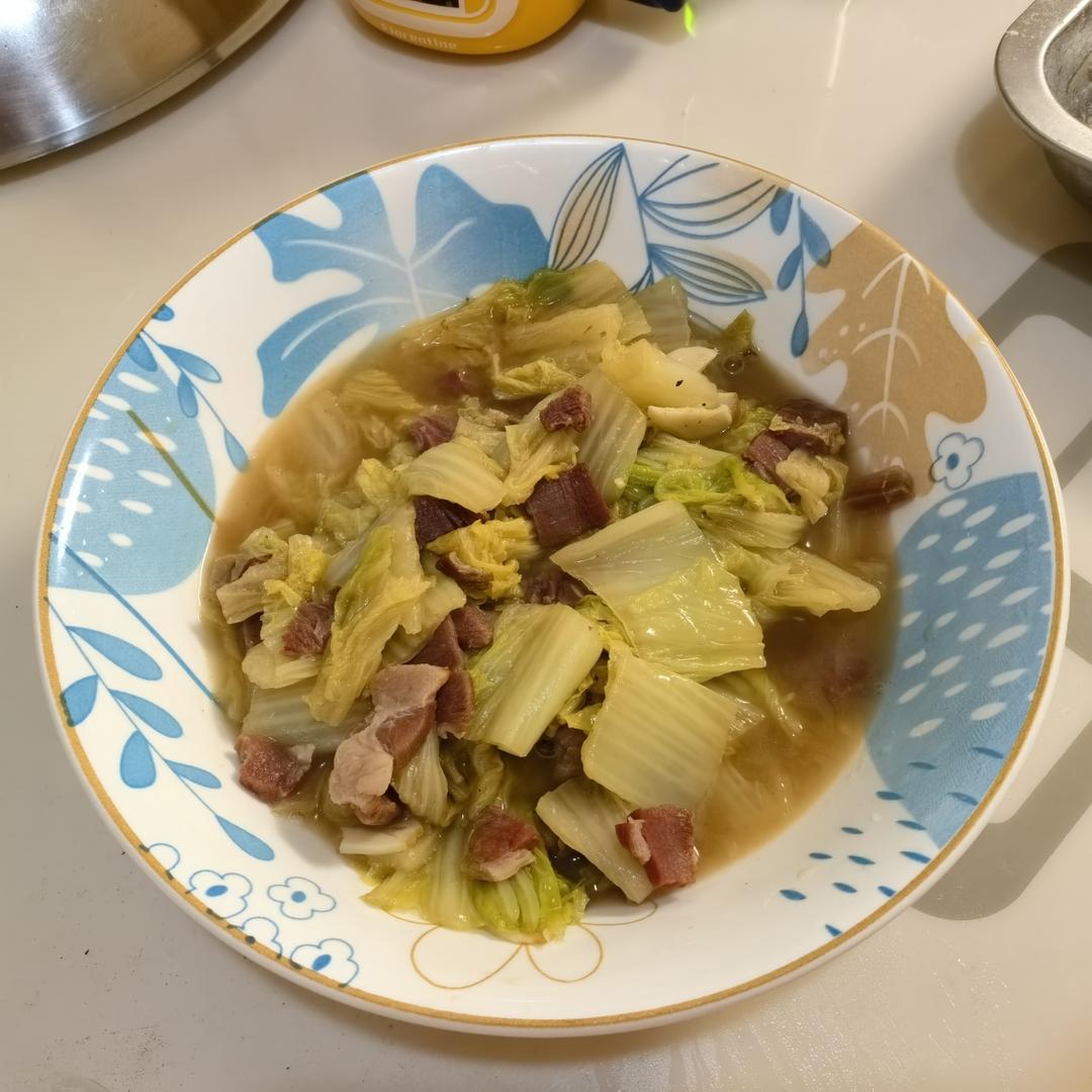 🔥营养好吃又低脂的白菜炖金华火腿，汤汁咸香浓郁‼️