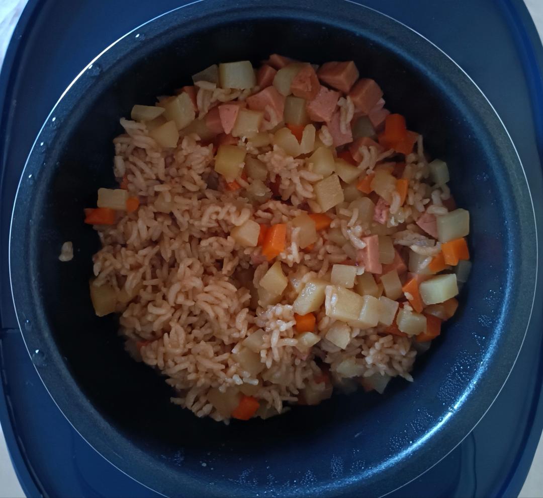 土豆焖饭（电饭煲）