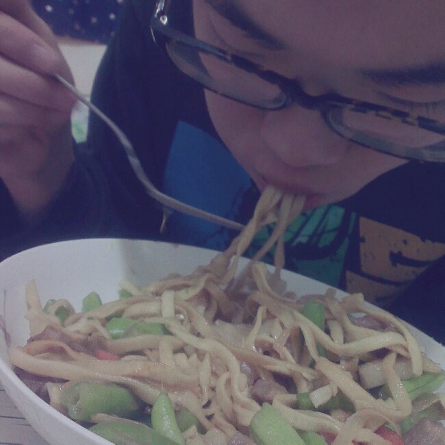 豆角焖面