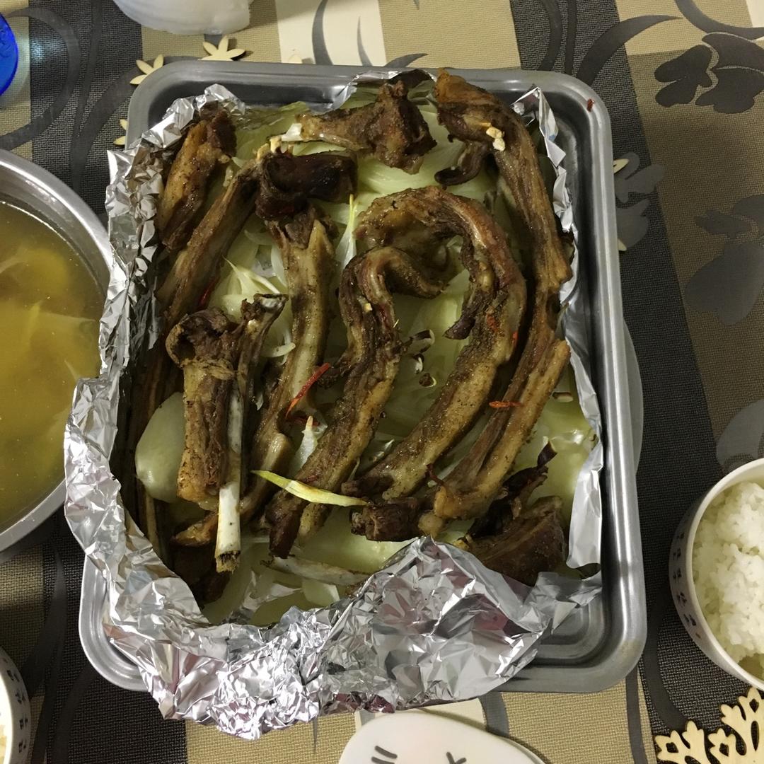 孜然烤羊排
