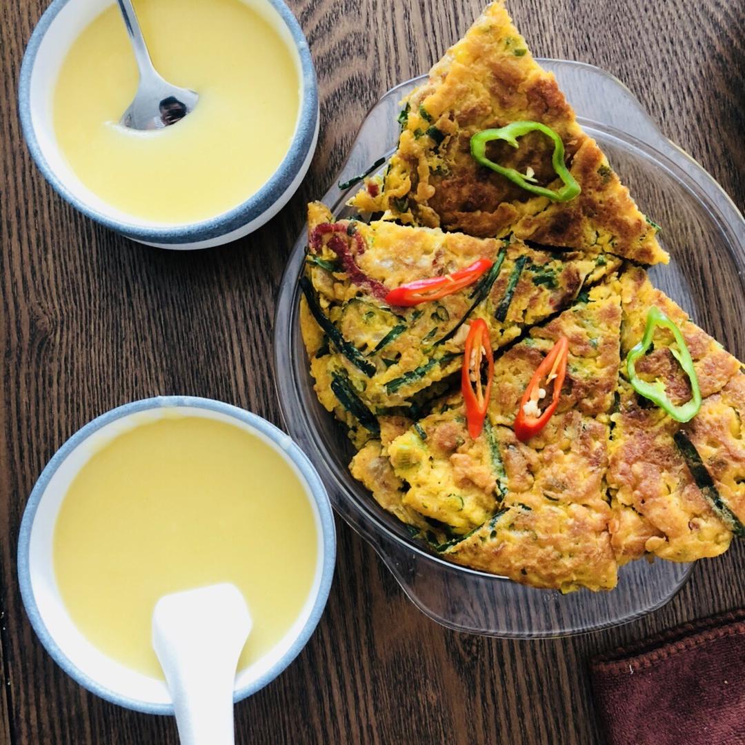 十五分钟的快手泡菜饼