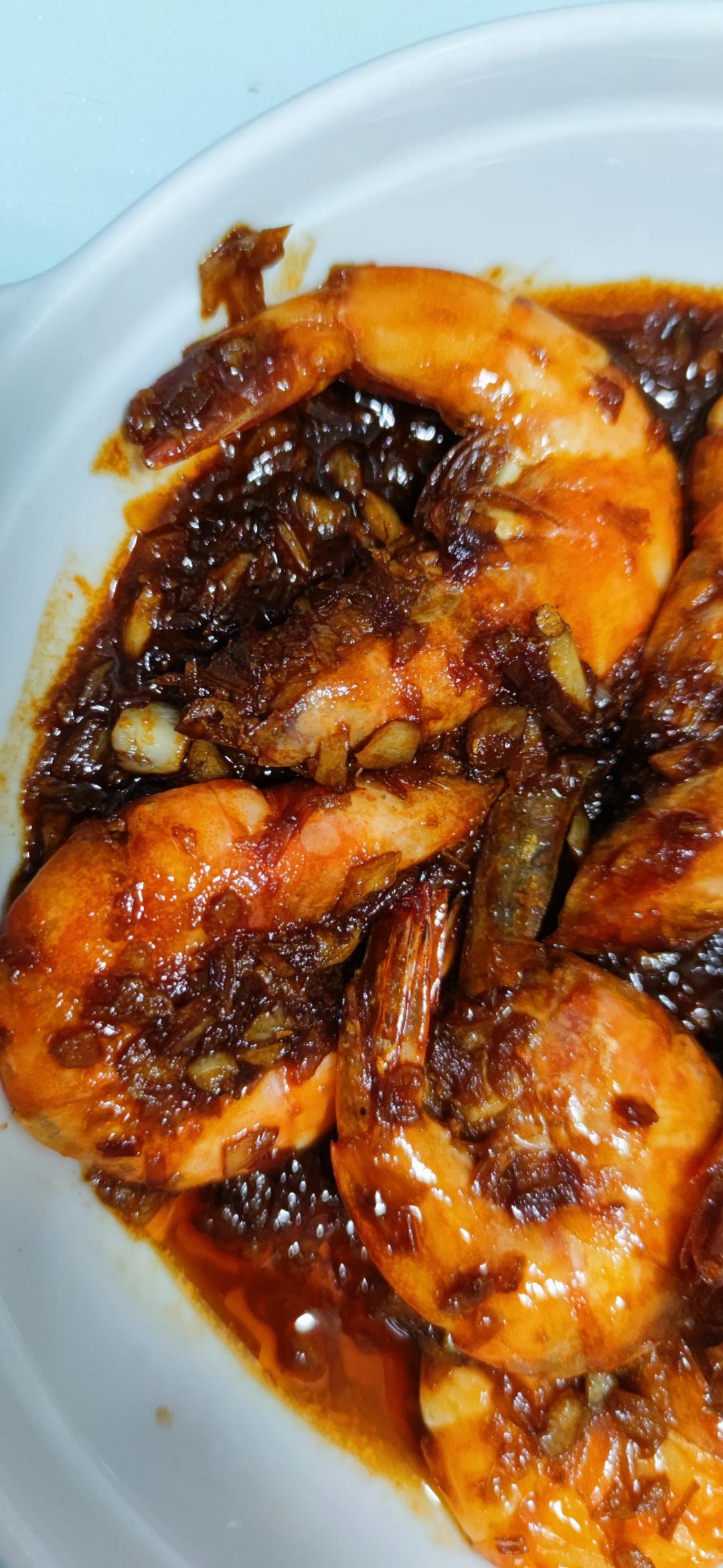 家庭版油焖大虾