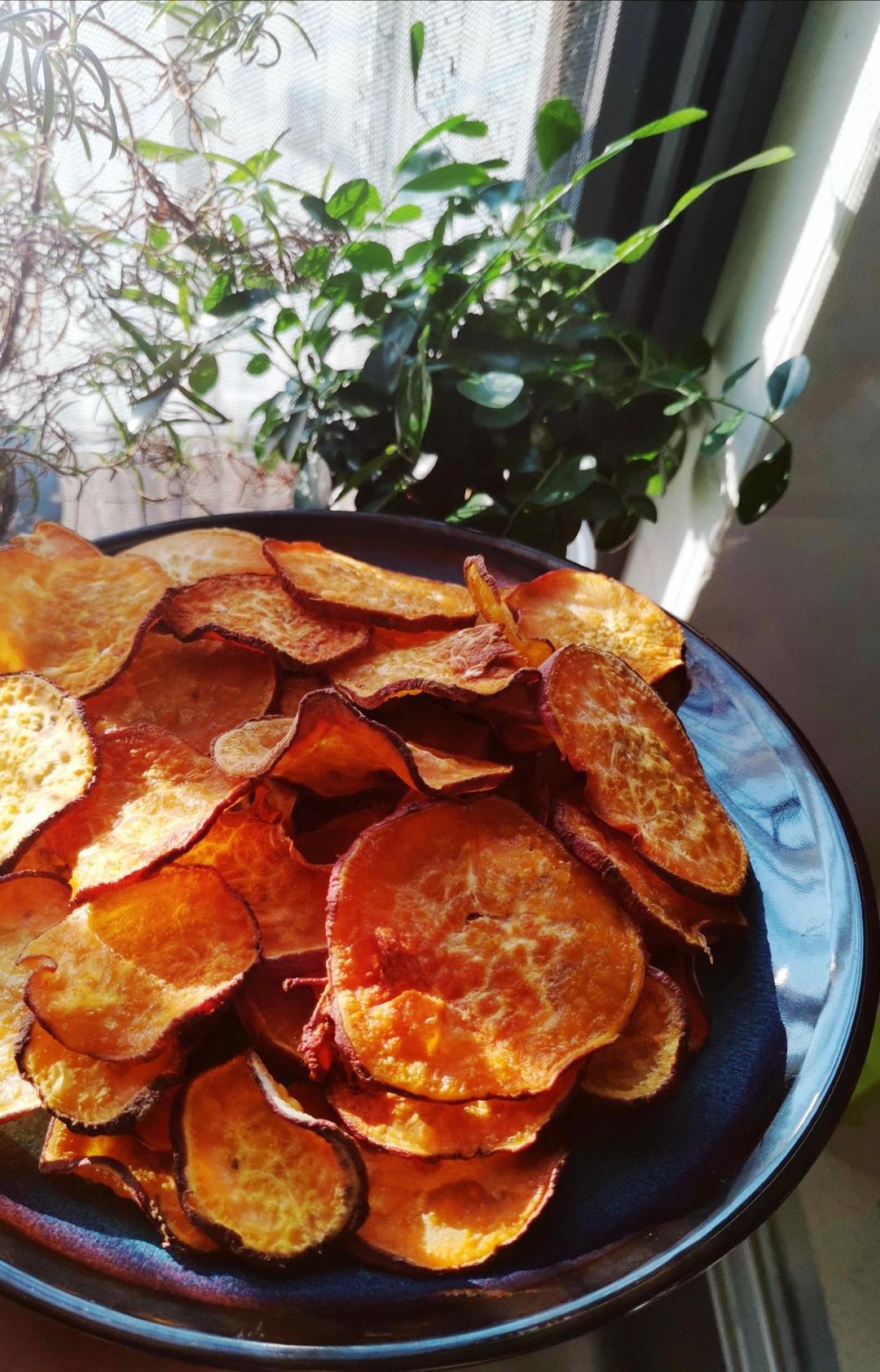 q七禾h做的烤红薯片(烤箱版)