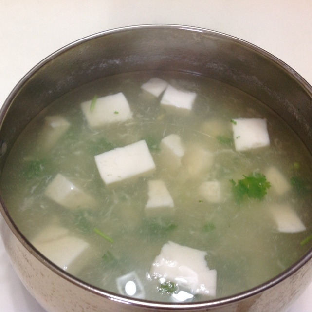 蟹肉豆腐羹