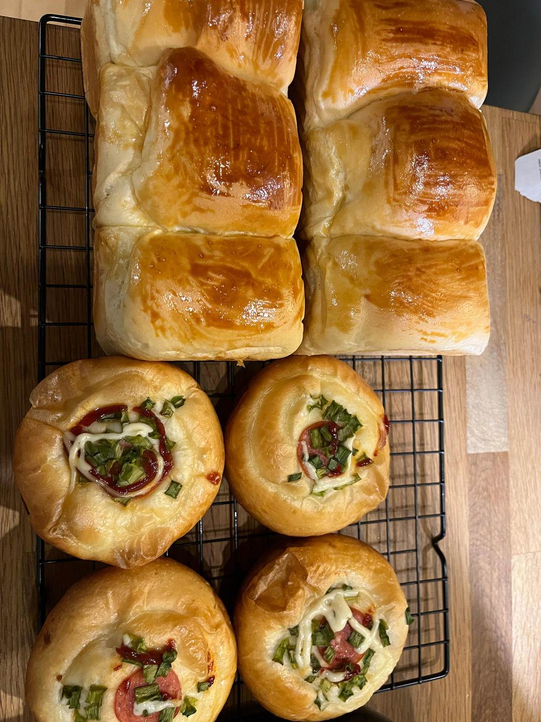 肉松火腿面包🥯