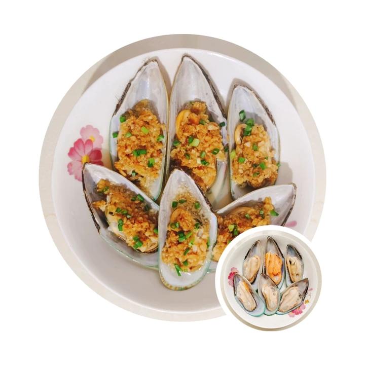 【山姆厨房】蒜蓉蒸青口贝