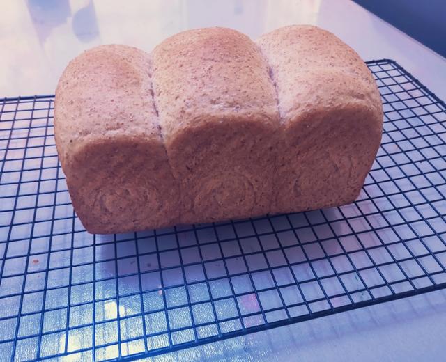 奶香全麦吐司的做法