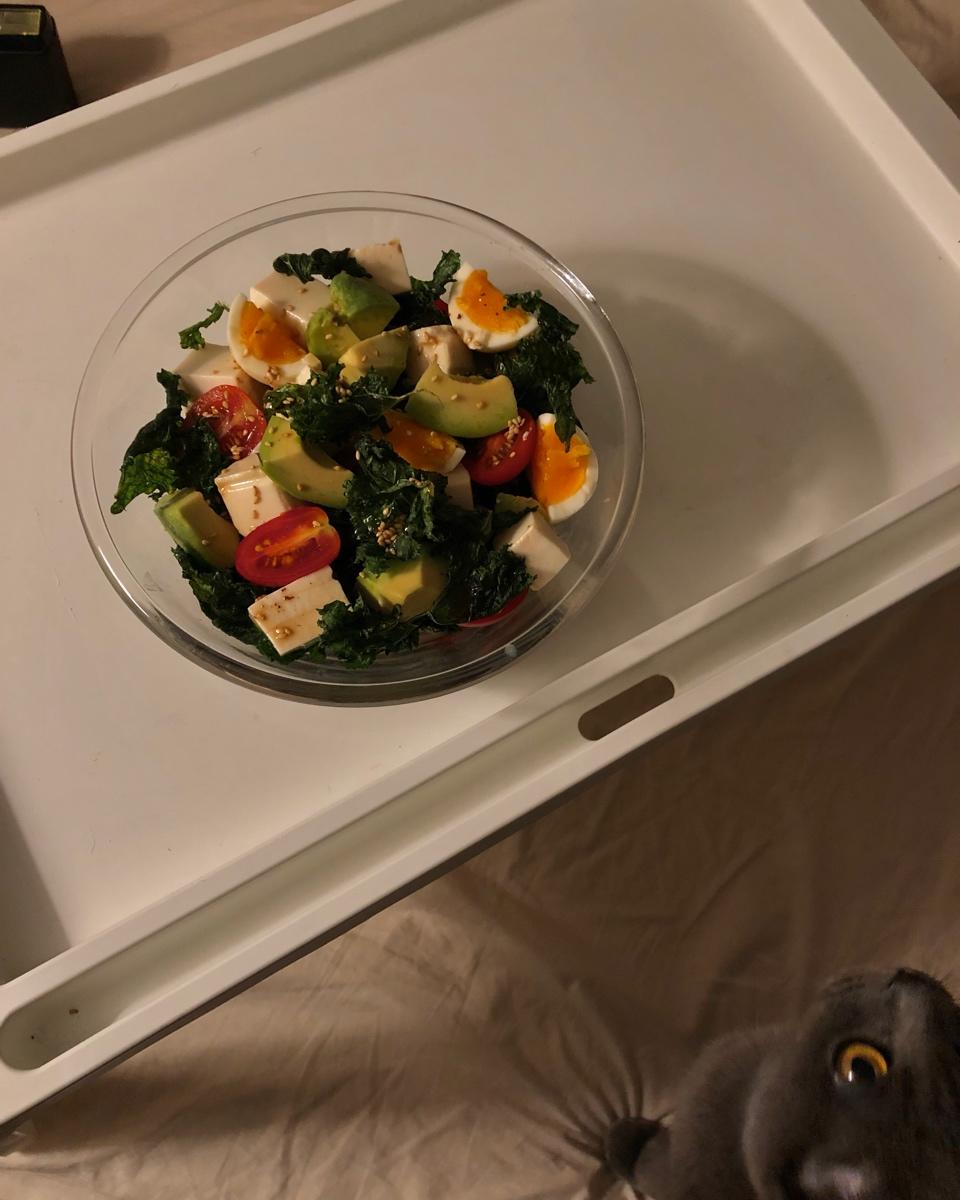牛油果豆腐番茄沙拉
