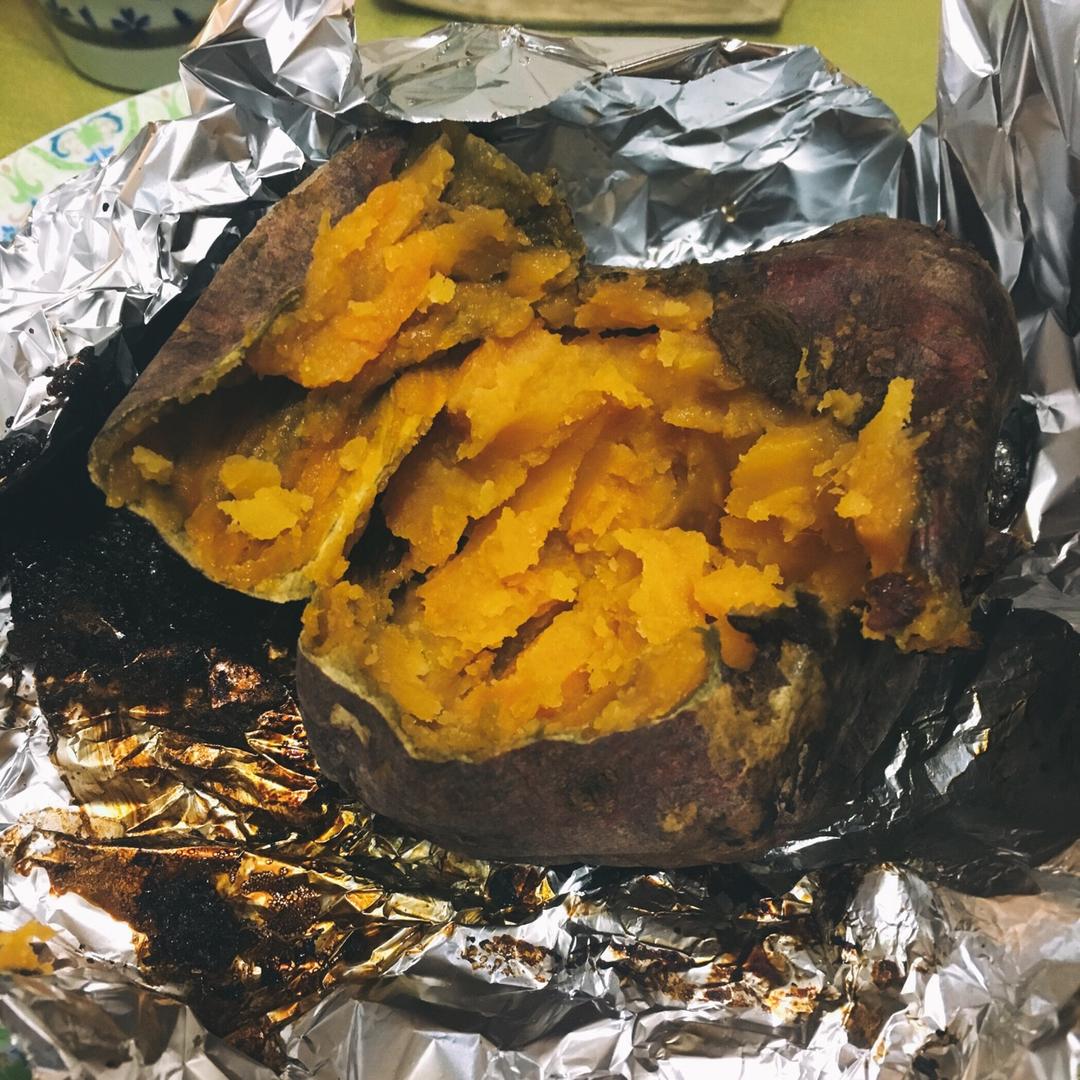 烤红薯烤箱版