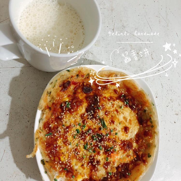 吃腻了原味手抓饼？试试用手抓饼做酱香饼吧