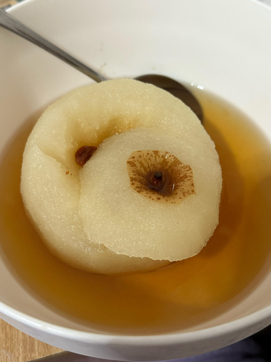 超简单的冰糖炖雪梨