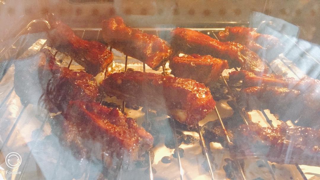 烧汁蜜汁烤排骨