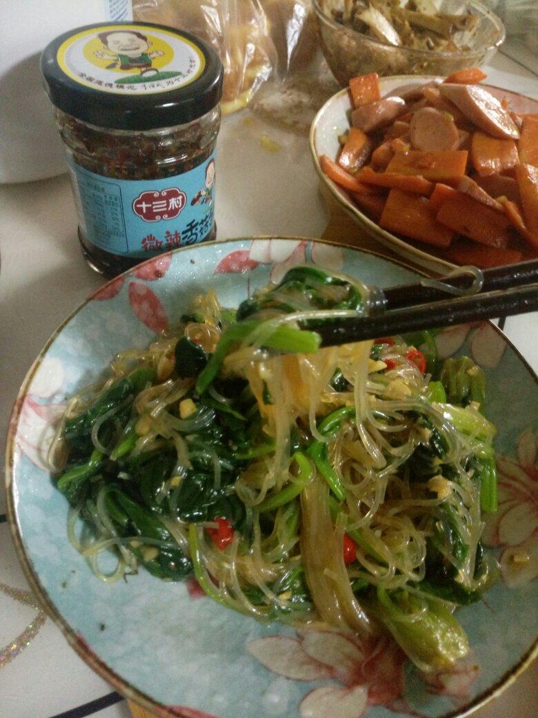 万能凉拌菜料汁（凉拌菠菜粉丝）
