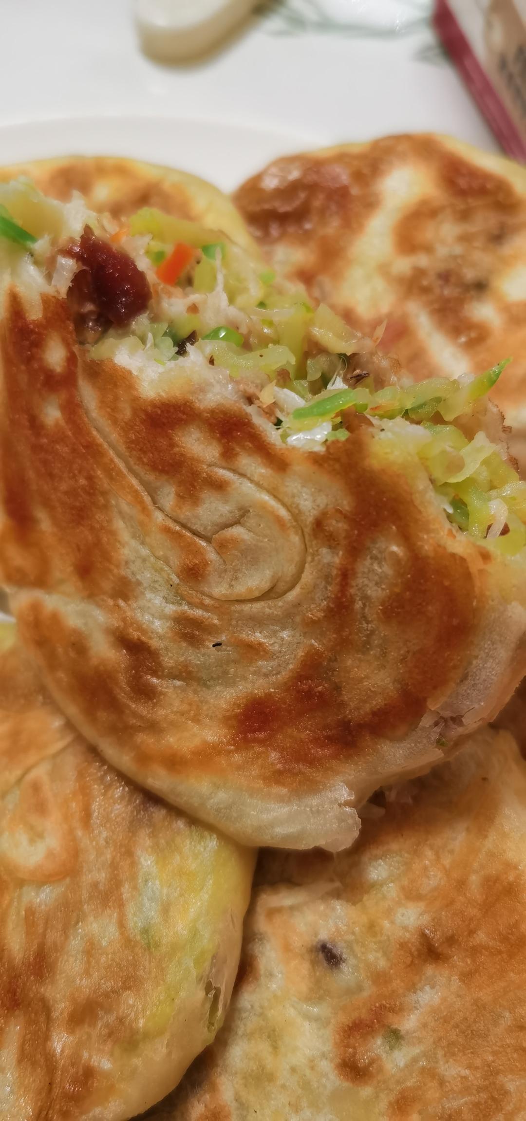 香酥萝卜丝饼（牛肉馅或其它喜欢吃的馅）