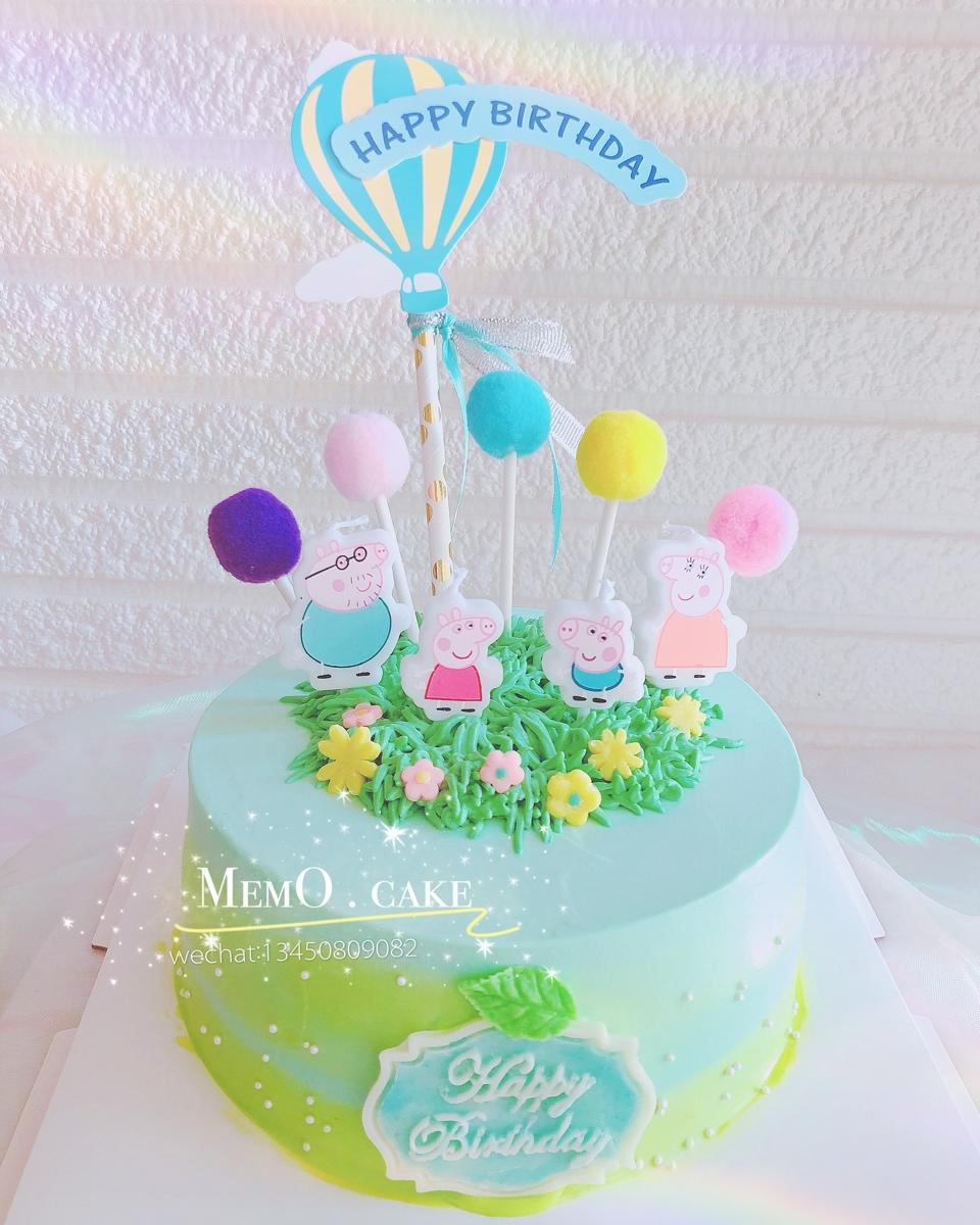 小猪佩琦主题蛋糕