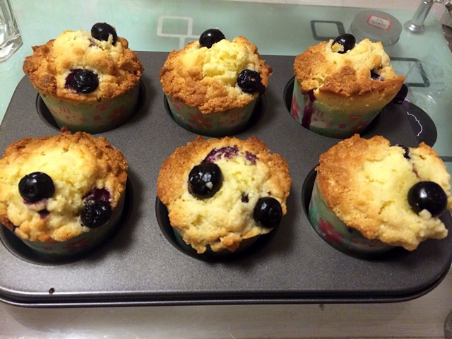 PH大师的金宝顶蓝莓马芬