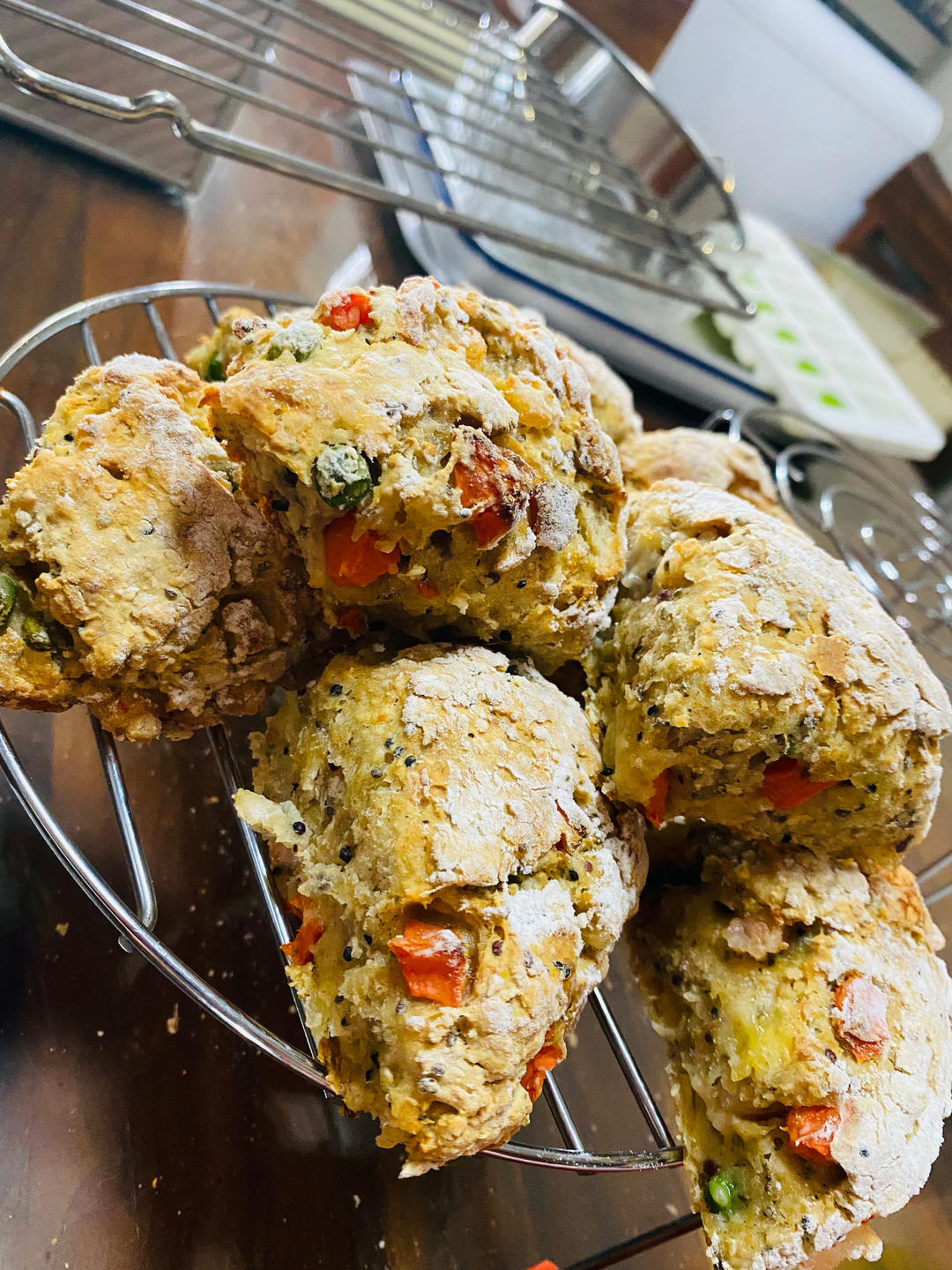 菠菜南瓜奶酪丹波面包丨健康·烘焙