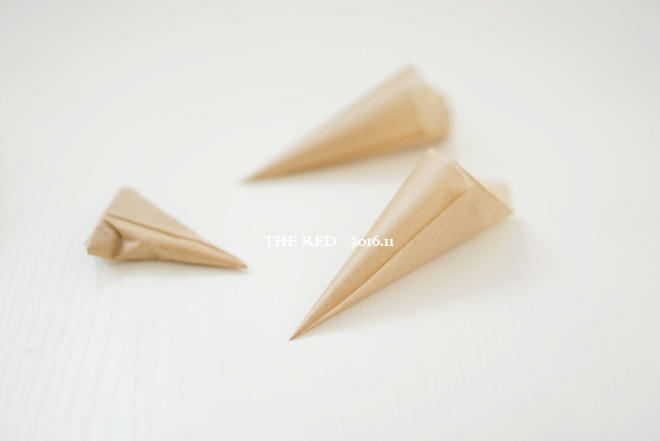 如何折一只裱花小纸袋paper cones的做法