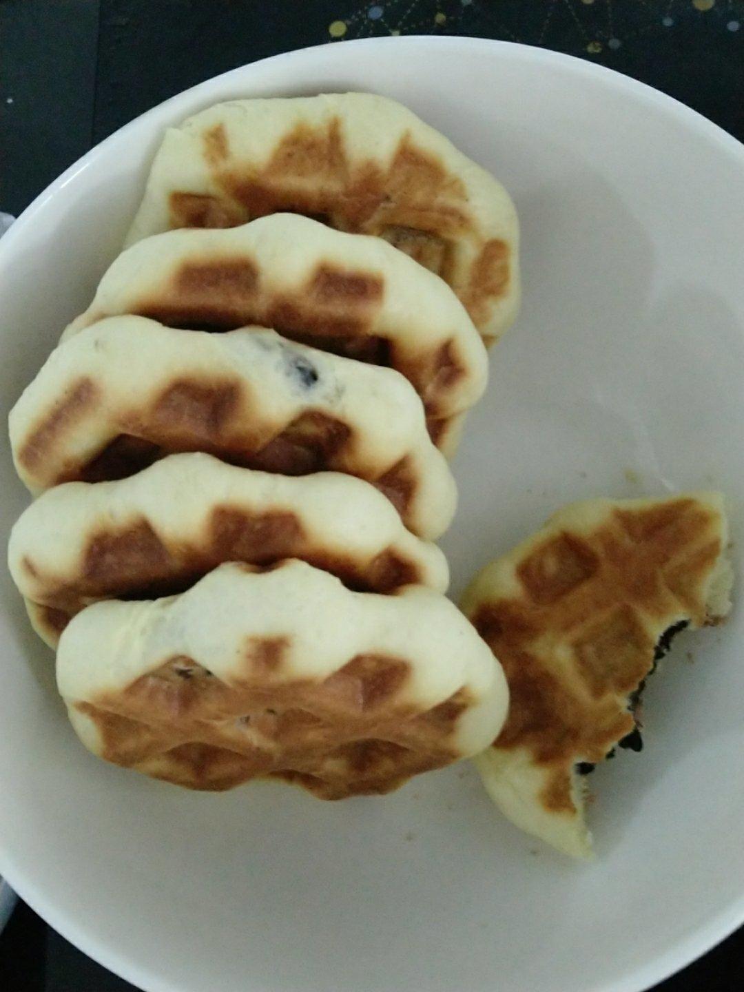 紫米华夫饼