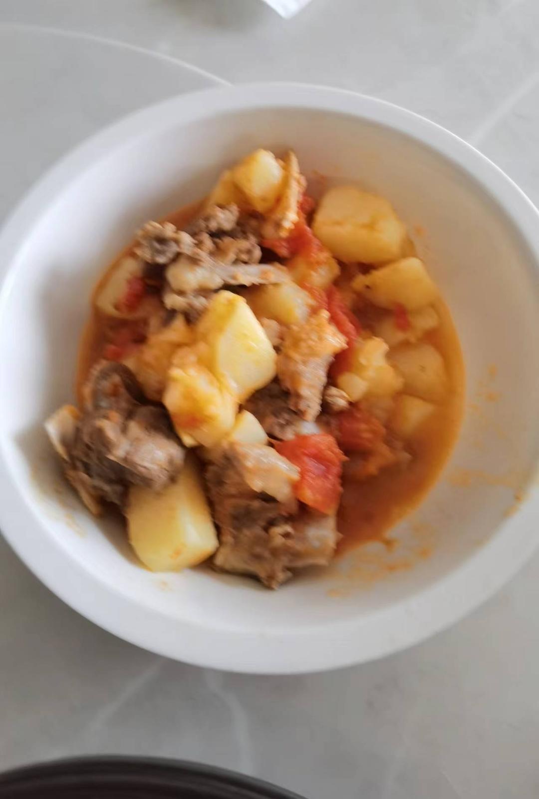 番茄土豆炖牛腩