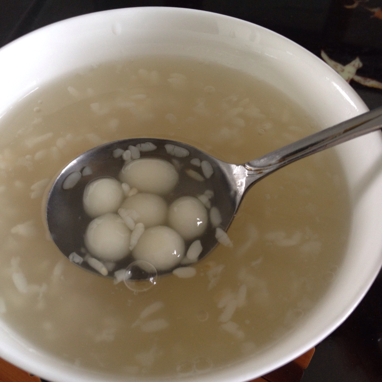 桂花酒酿圆子