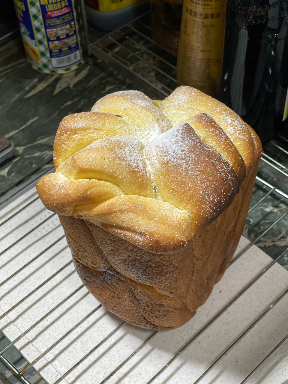 面包机做日式炼乳面包