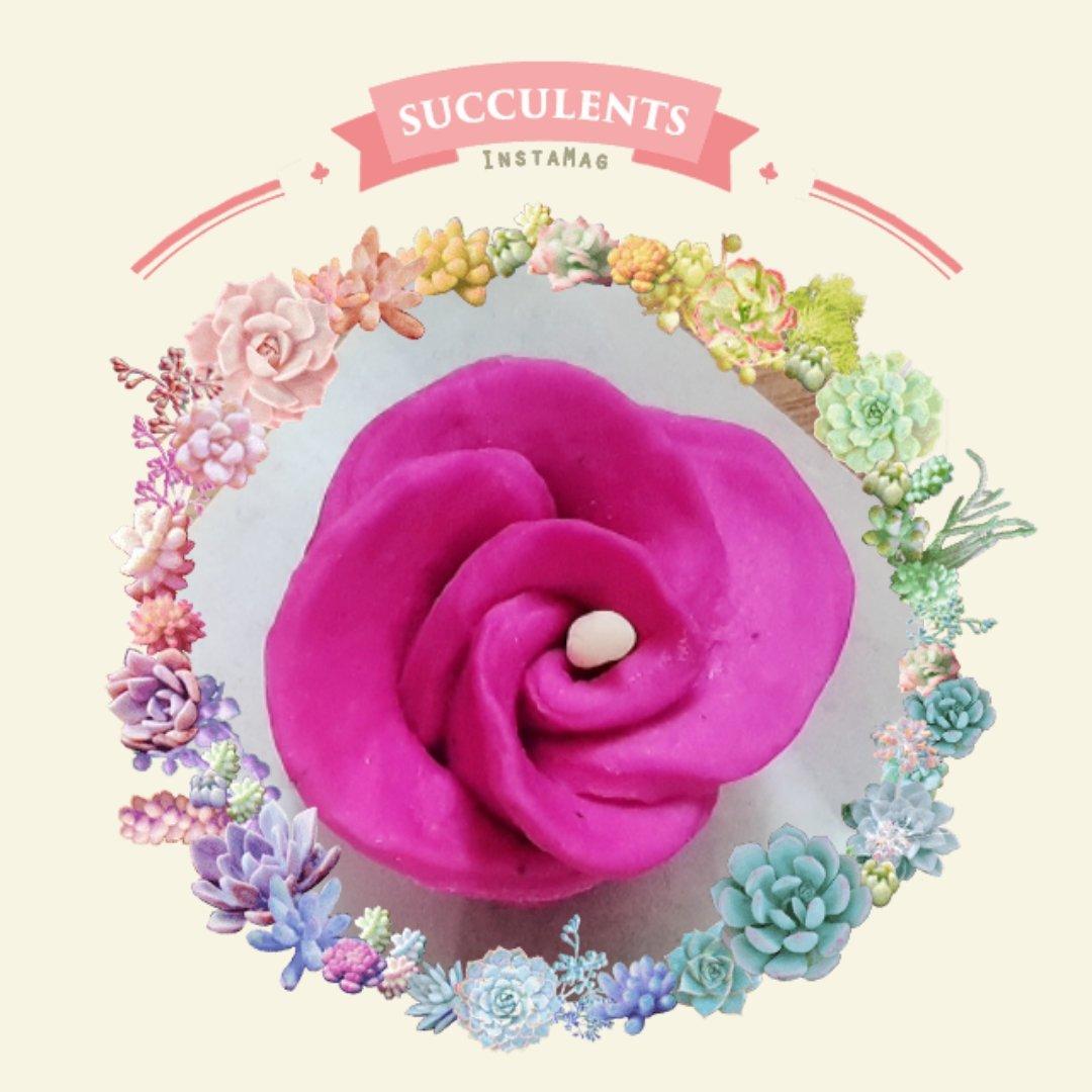 紫薯玫瑰花馒头