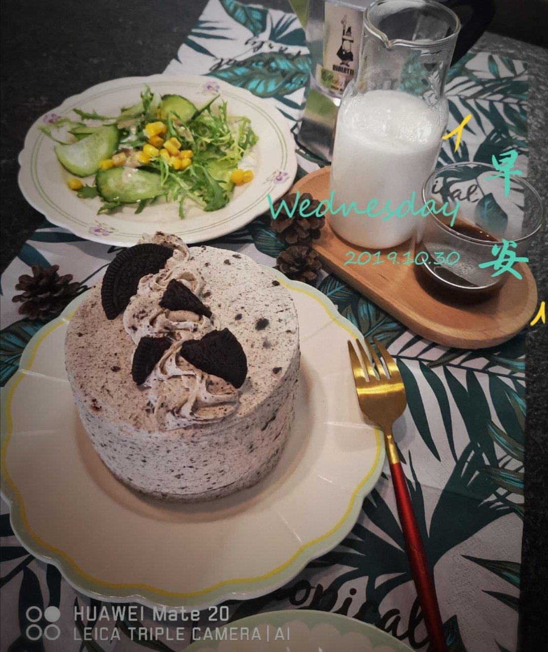 奥利奥咸奶油巧克力蛋糕（小4寸）