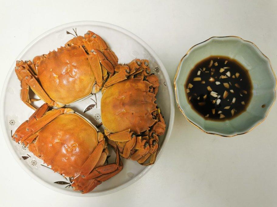 清蒸大闸蟹