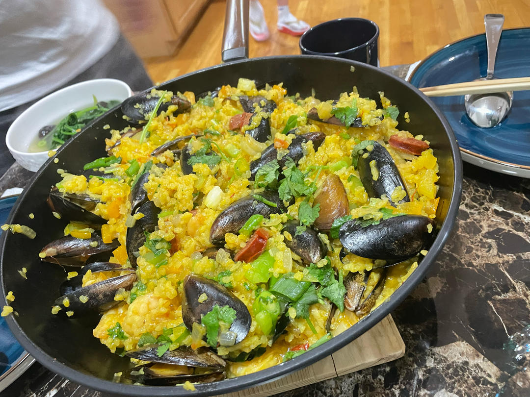 正宗paella 西班牙海鲜饭