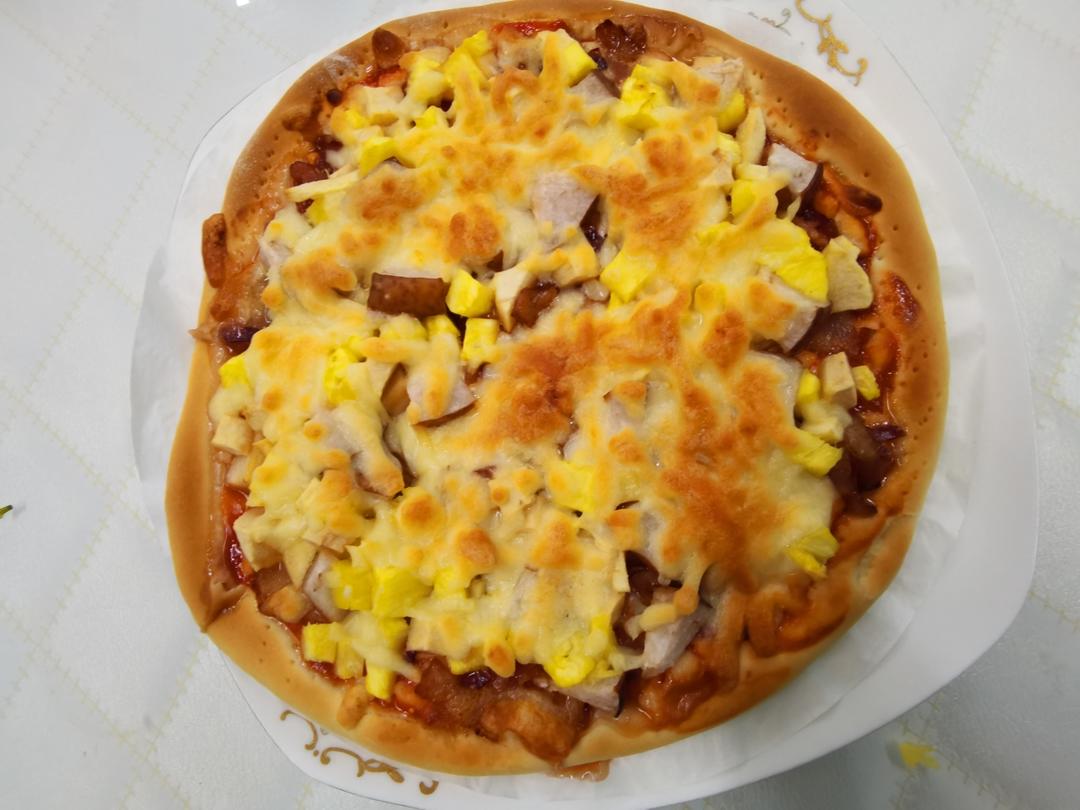 9寸家庭田园披萨【北鼎烤箱食谱】