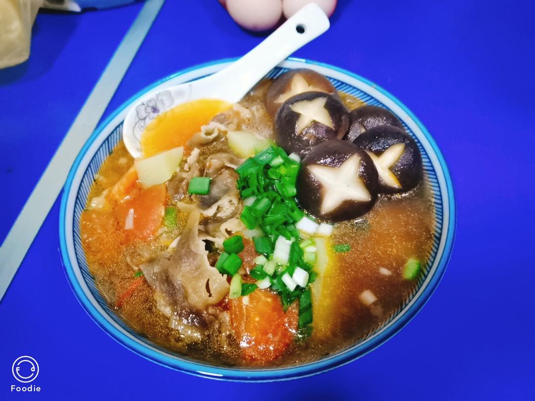 番茄肥牛汤