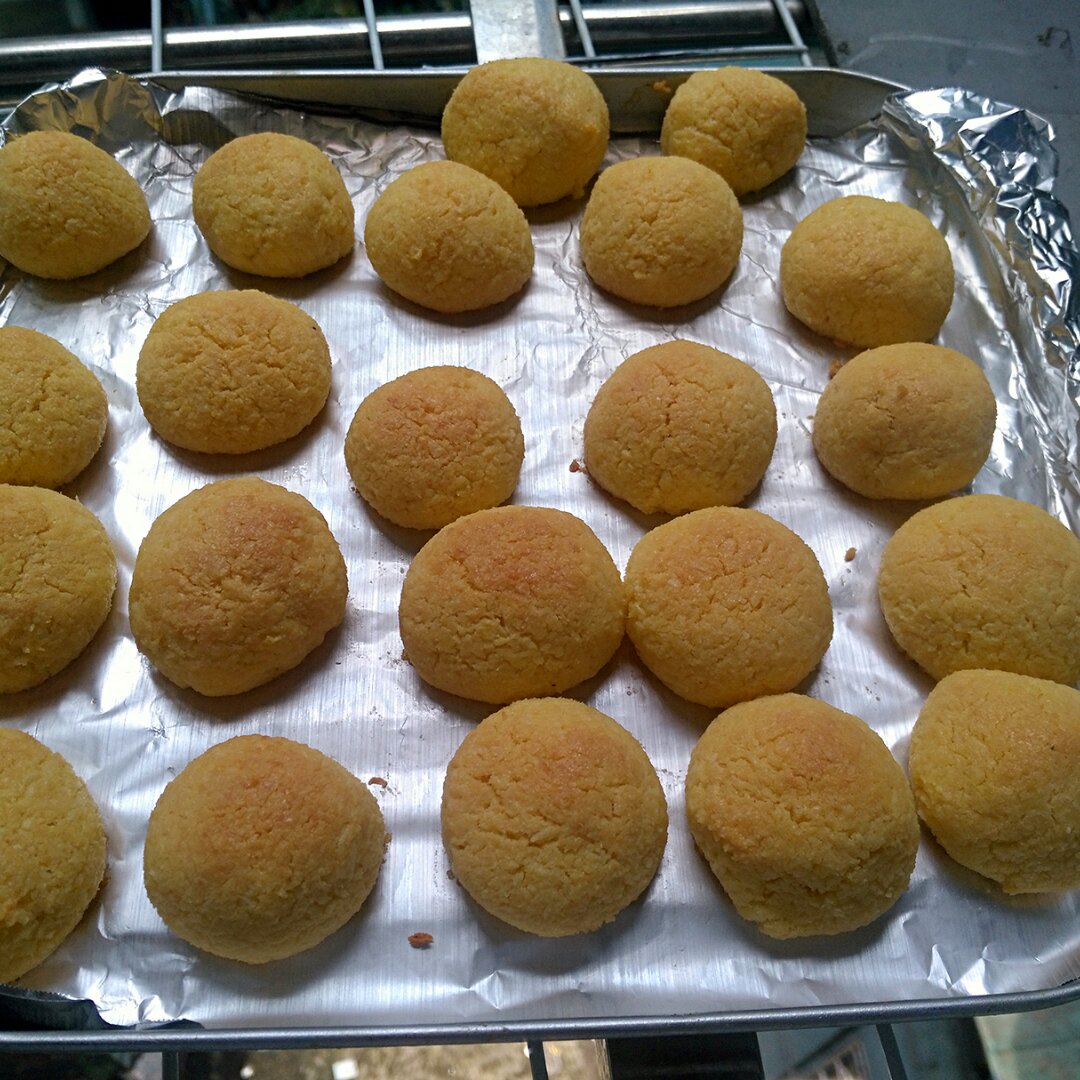 【视频】椰蓉小酥球（消耗蛋黄）童年美食