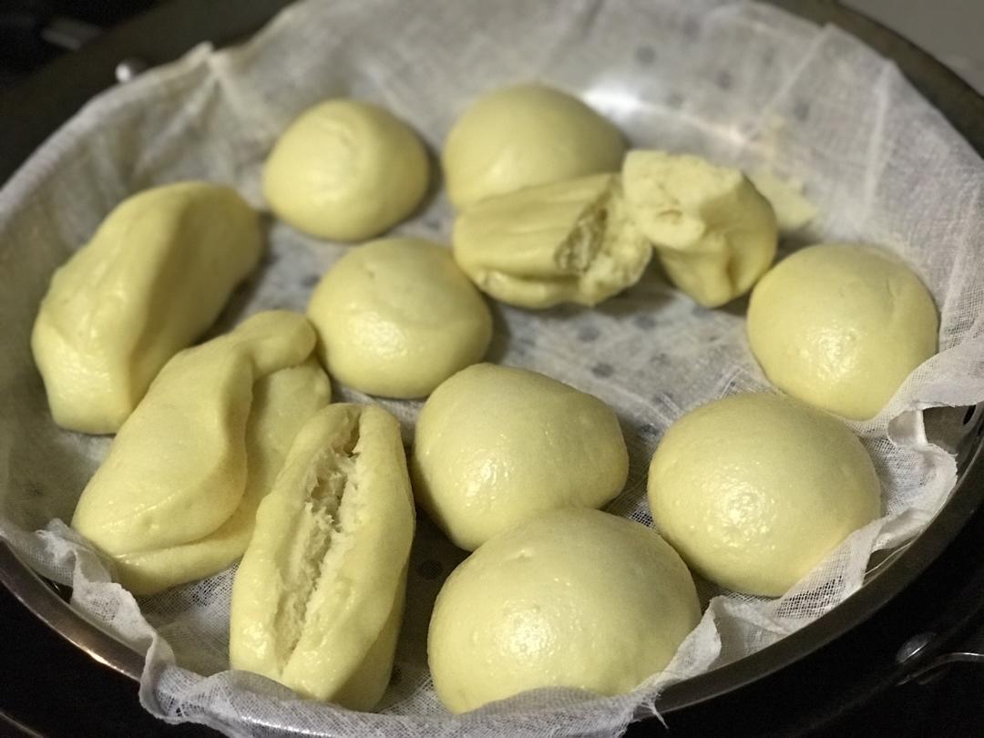 aminway做的零难度的自发粉馒头