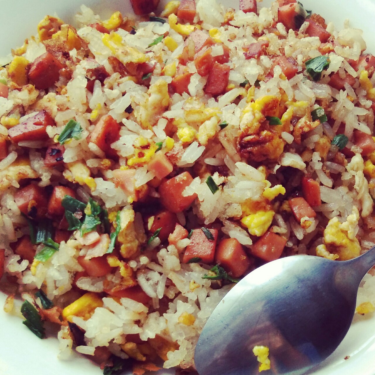 黄金火腿肠蛋炒饭