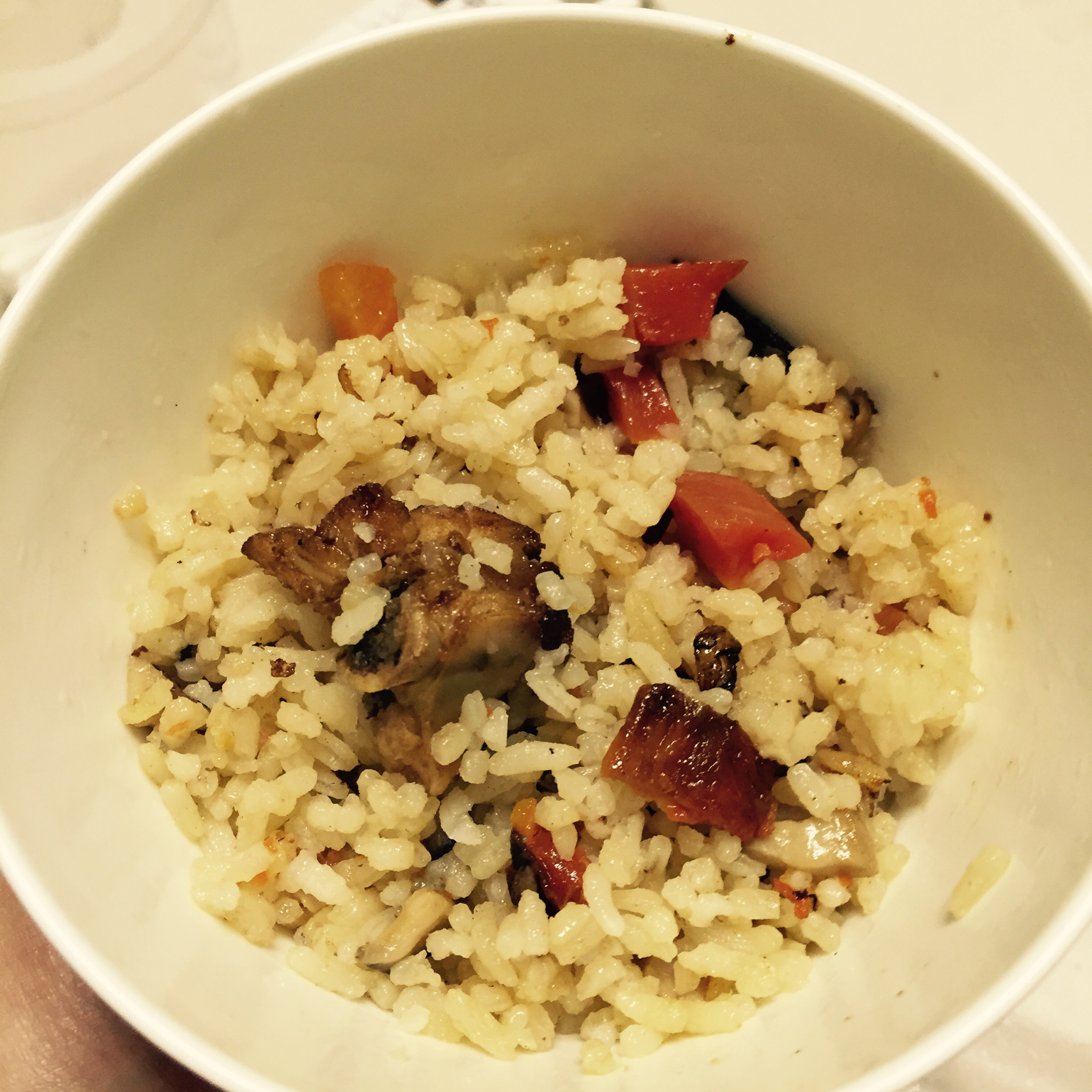 喷香排骨焖饭（爆好吃）