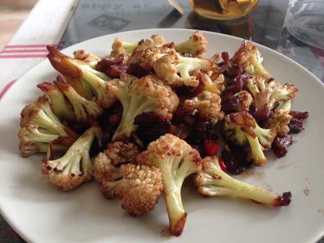 铁板肉片松花菜