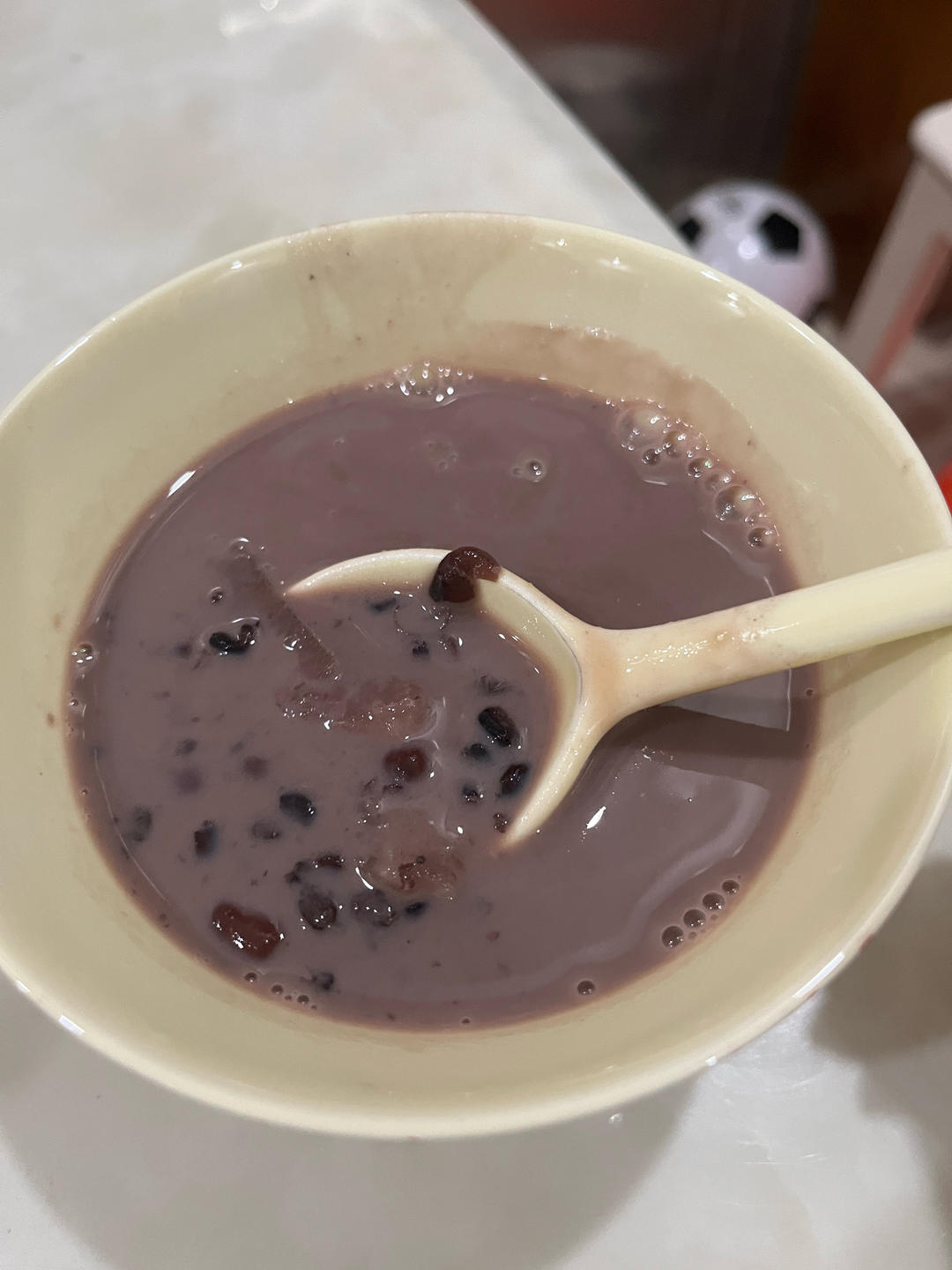 红豆血糯米香芋糖水