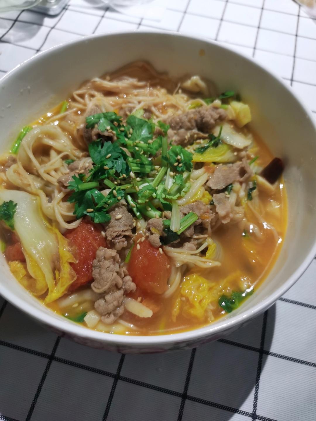 酸汤肥牛（超简单）
