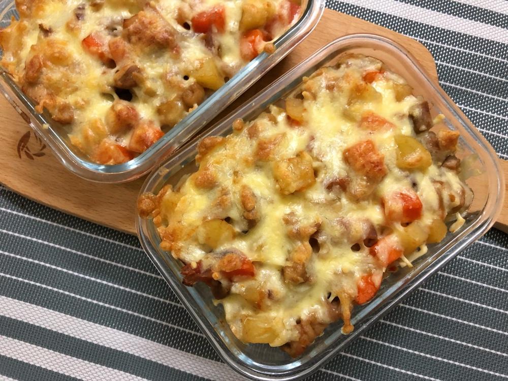 番茄鸡肉浓情焗饭【两人份】