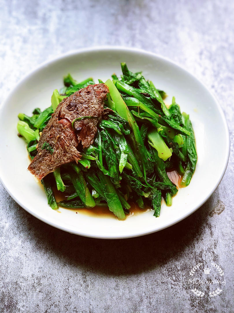 豆豉鲮鱼油麦菜