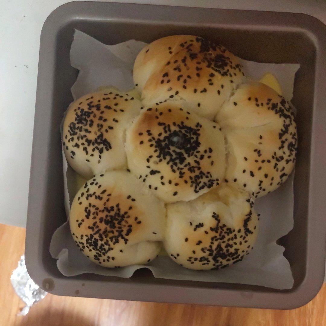 普通面粉做的汉堡坯和吐司
