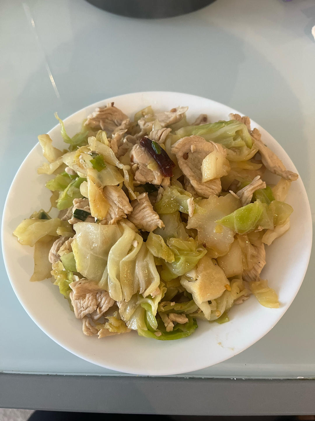 吃不胖的日式回锅肉（圆白菜.鸡胸肉版.零失败）