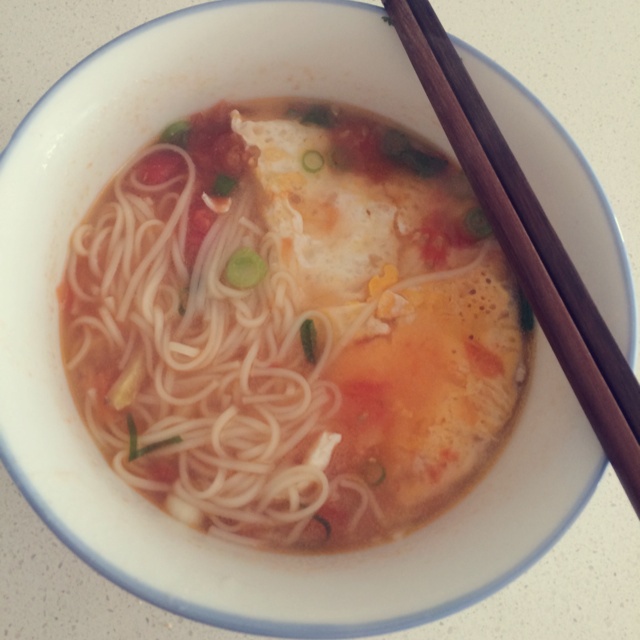 番茄煎蛋面