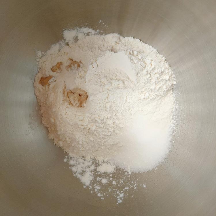 纯奶手撕吐司的做法 步骤1