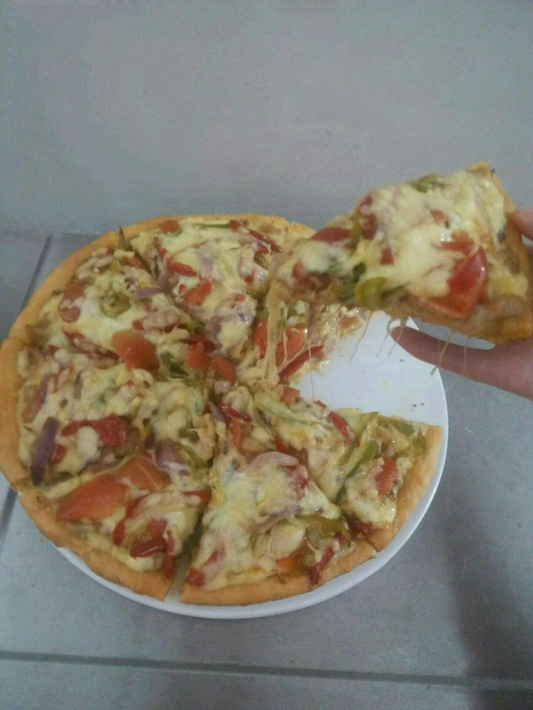 10寸厚底披萨饼底